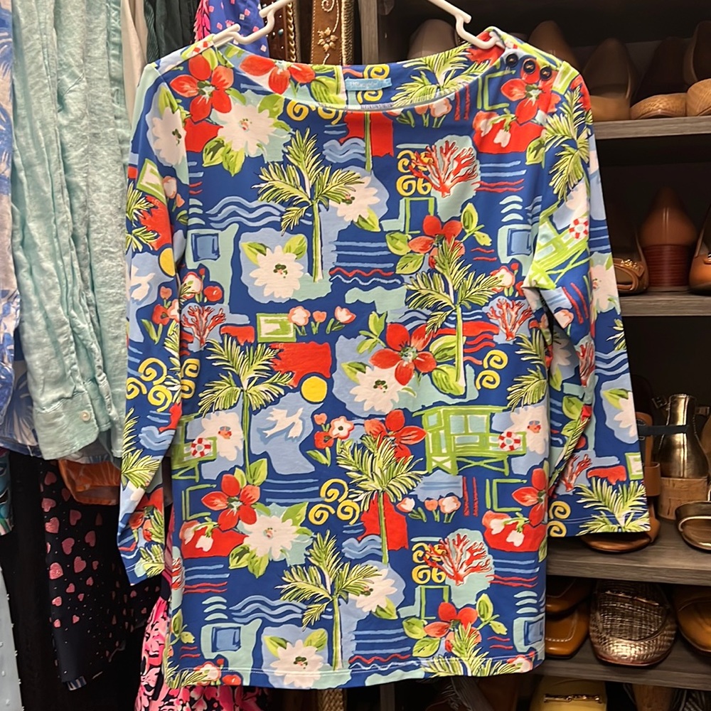 J MCLAUGHLIN TROPICAL TOP